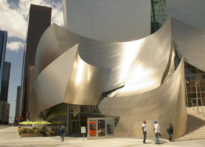 LA photoshoot  Disney Hall - UNTITLED ©2010 Martin Oretsky